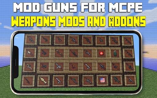Senjata dan Senjata Mod untuk MCPE 2020 screenshot 4