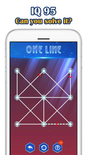 One Line Deluxe - one touch drawing puzzle स्क्रीनशॉट 7