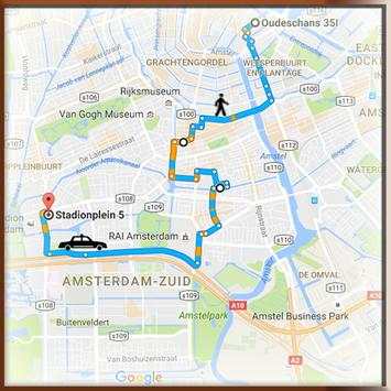 GPS ROUTE FINDER screenshot 1