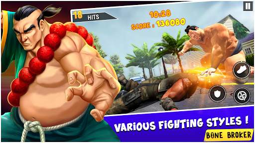 Bone Broker: Risk Neck - Fighting Games screenshot 1