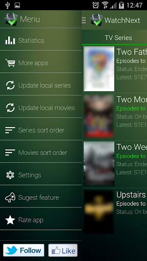 Tv series and movies guide screenshot 1