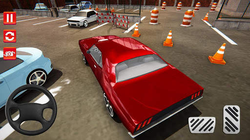 Backyard Parking Muscle Car 3D स्क्रीनशॉट 4
