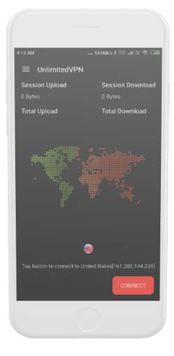 Unlimited VPN screenshot 1