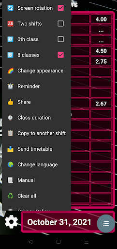 My Grades - School Timetable screenshot 5