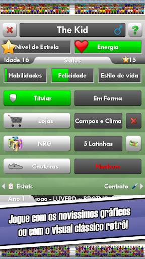 New Star Futebol screenshot 2