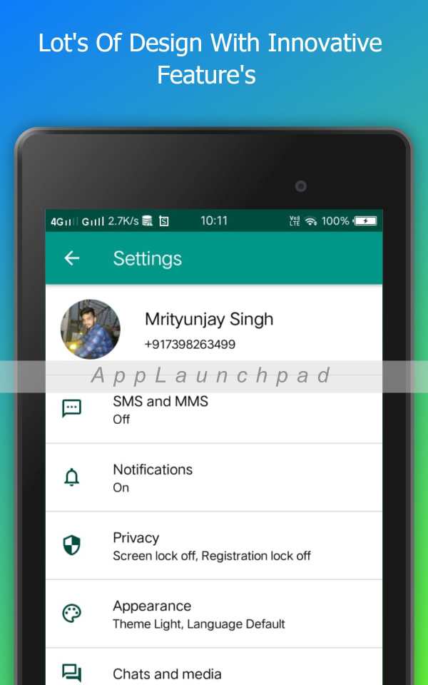 Bharat messenger -  With Free Voice & Video Calls screenshot 6