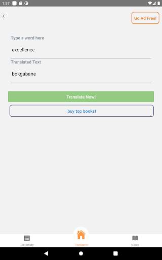Setswana English Translator screenshot 6