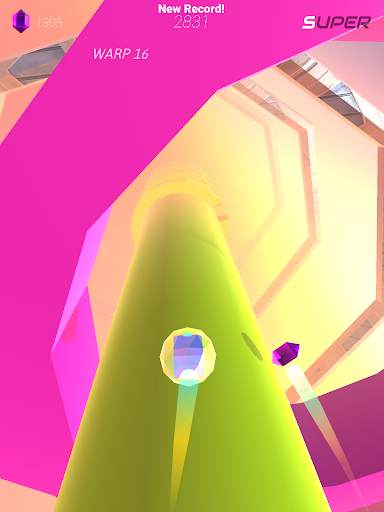 Warp and Roll: Offline space running game screenshot 24