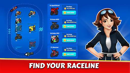Merge Bike game Idle Tycoon screenshot 8