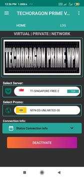 Techoragon Prime VPN screenshot 5