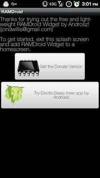 RAMDroid - RAM Widget screenshot 5
