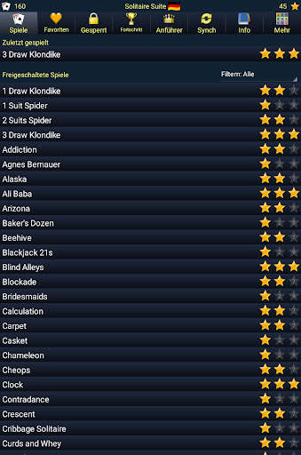 150  Kartenspiele Solitaire screenshot 8