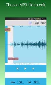 Mp3 Editor - ringtone maker express 2 تصوير الشاشة