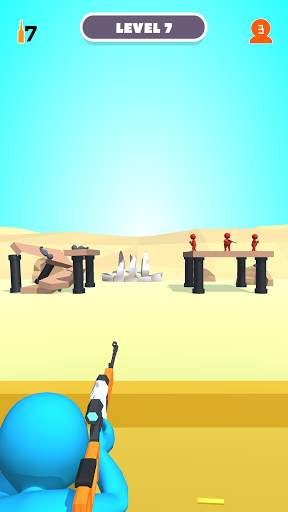 Johnny Sniper Game - Pocket Sniper! Trigger screenshot 4