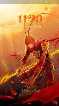 Monkey King - iDO Lockscreen скриншот 1