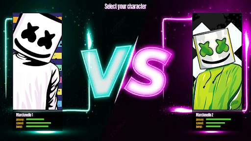 Marshmello Fighting Game 3D screenshot 1