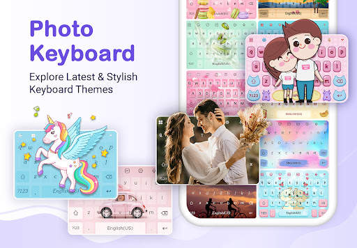 My Photo Keyboard themes, Font screenshot 1