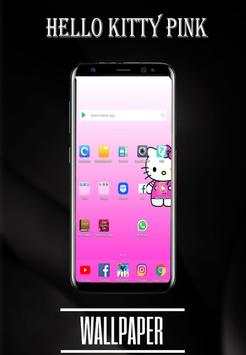 Wallpaper of Hello Kitty Pink скриншот 1