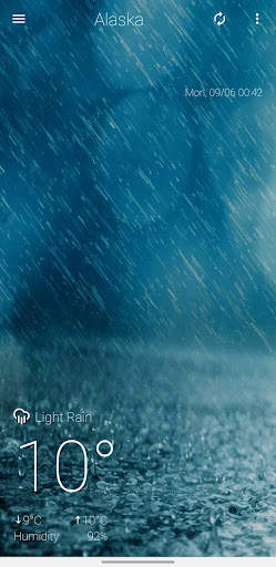 Weather screenshot 1