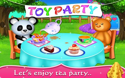 My Baby Doll House - Tea Party & Cleaning Game screenshot 4