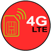 4G LTE أيقونة
