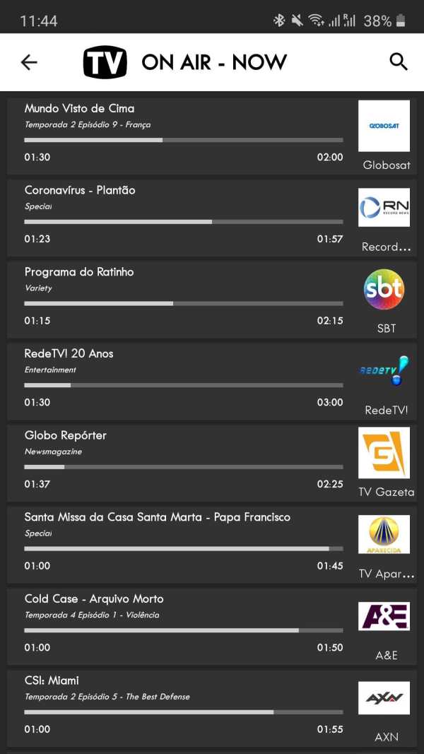 Brazil TV Guide screenshot 2