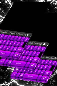 Purple Theme Keyboard screenshot 1
