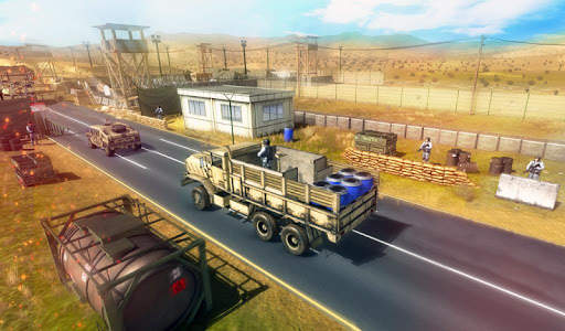 US Army Truck Driving Simulator 3d : War Truck screenshot 6
