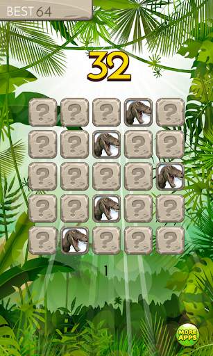 Brain games : Dinosaur : Memory training *Free screenshot 3