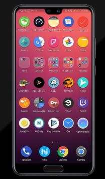 Pixel Dark EMUI 8 Theme screenshot 2