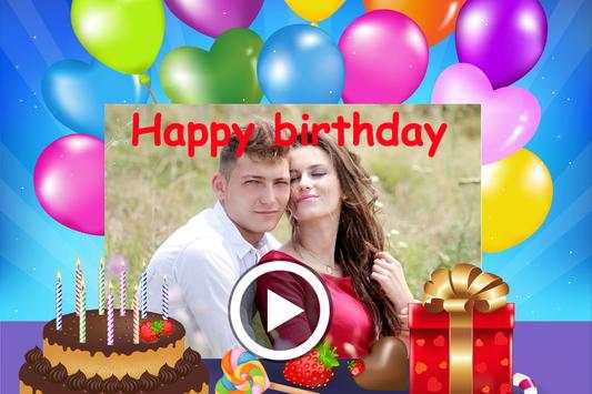 Happy Birthday Video Maker screenshot 1