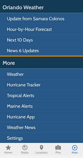 News 6 Pinpoint Weather screenshot 8