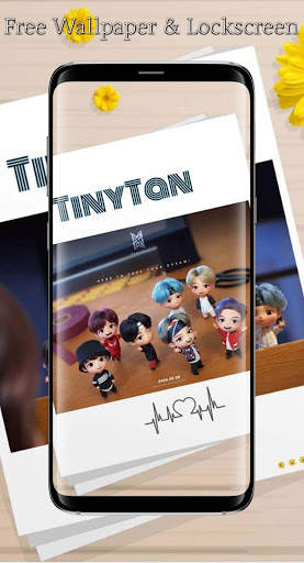 Tiny Tan BTS Wallpaper Character screenshot 3