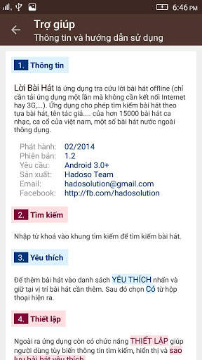 Lời Bài Hát Offline screenshot 7