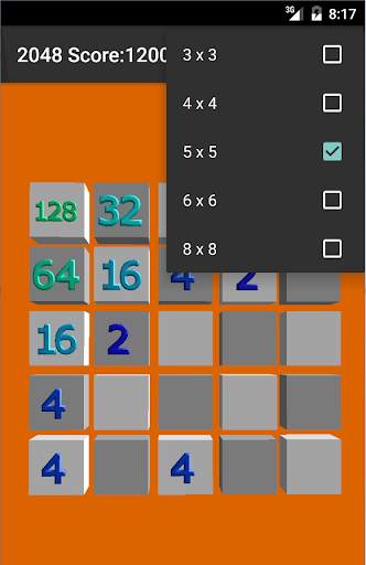 2048 3D - The powers of Two screenshot 5