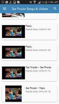 Joe Praize Songs & Videos screenshot 2