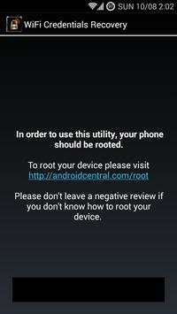 WiFi Credentials Recovery★ROOT screenshot 3