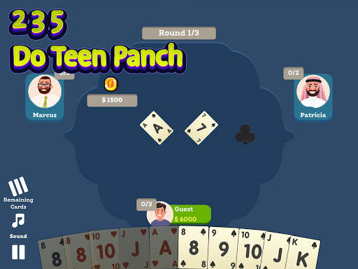 Do Teen Panch - 235 Card Game screenshot 7