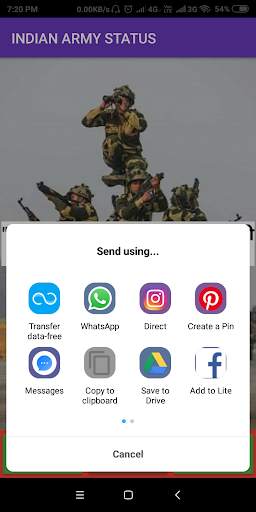 NEW INDIAN ARMY STATUS screenshot 6