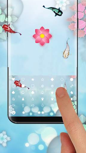 Koi Fish Keyboard Skin स्क्रीनशॉट 6