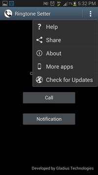 Ringtone Setter screenshot 2