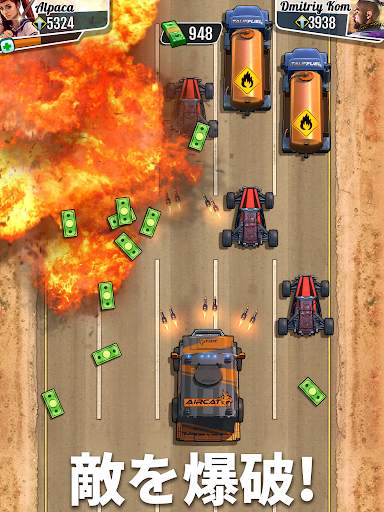 FASTLANE - アーケードシューティング&レースゲーム screenshot 12