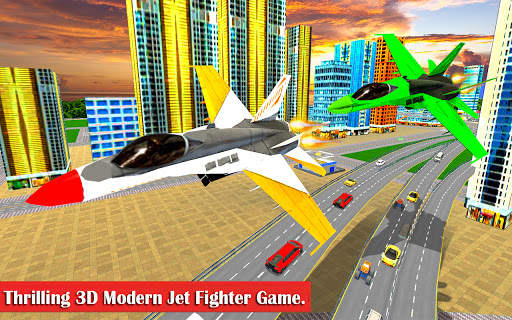 Army Bus Robot:Flying Car Game screenshot 15
