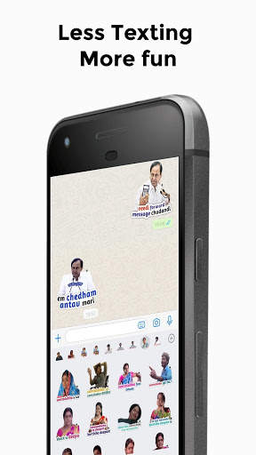 Sticker Babai - WAStickerApps Telugu Stickers screenshot 2