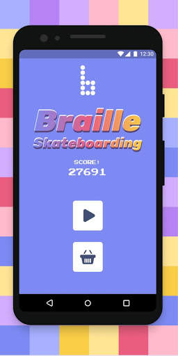 Braille Skate Game screenshot 2