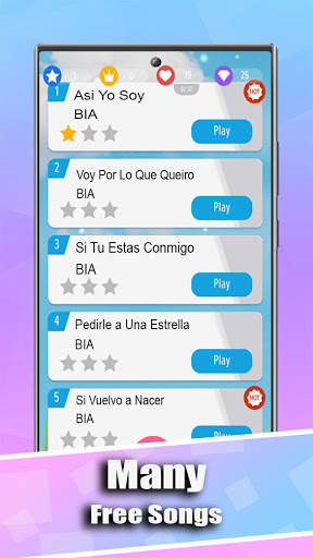 BIA Piano Tiles screenshot 2