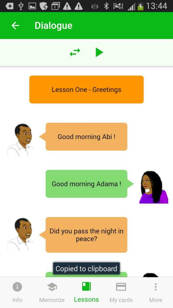 Learn bambara скриншот 6