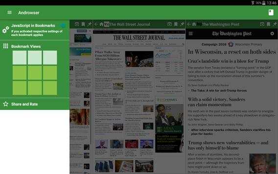 Androwser: Multiview Browser screenshot 11