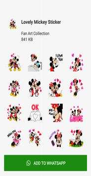 Sticker Mickey mouse & Friend for WhatsApp screenshot 3