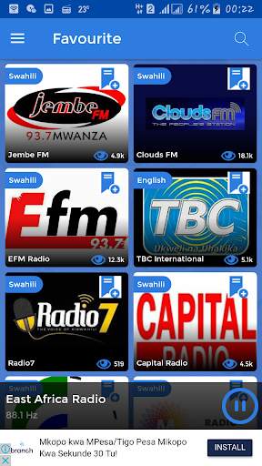 Sikiliza -  Tanzania Radios FM AM Live screenshot 7